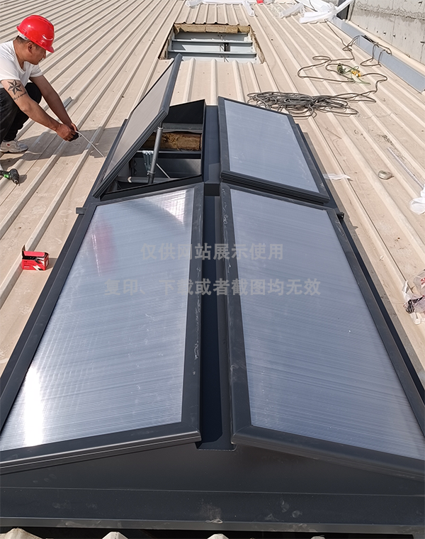 兰州王老吉生产车间军垦路街道排烟天窗