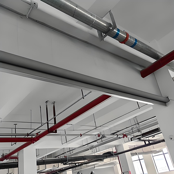 防火布军垦路街道挡烟垂壁