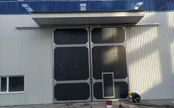 军垦路街道工业推拉门