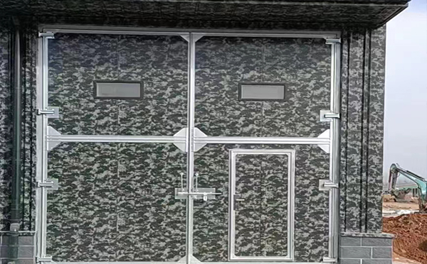 军垦路街道工业平开门