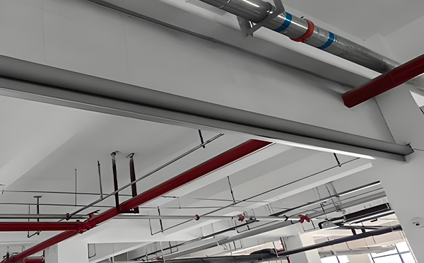 军垦路街道防火布挡烟垂壁