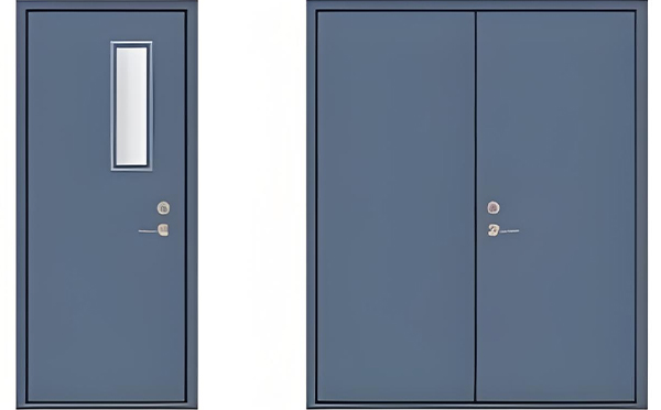 军垦路街道钢制防火门