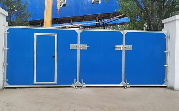 军垦路街道工业平开门