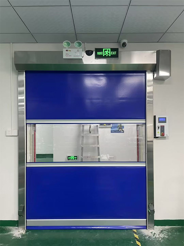 军垦路街道快速军垦路街道卷帘门在冷链物流仓储区的应用实践